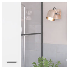 Sines Mirror Medicine Cabinet, With Four Internal Shelves, Double Door, Minimalist Bathroom Storage, White