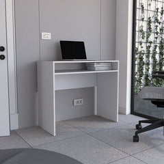 Stella 35" Wide Writing Desk  with Shelf