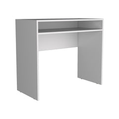 Stella 35" Wide Writing Desk  with Shelf