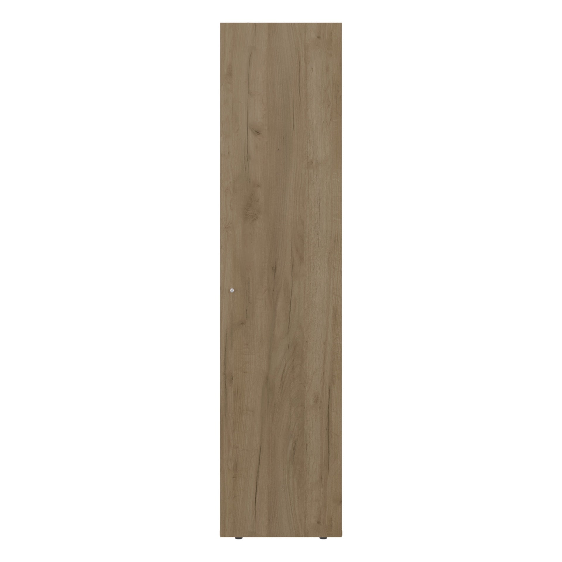 Home Linen Freestanding Tall Cabinet with Single Door and 4 Horizontal Storage Shelves, Cabinet for Bathroom, Bedroom or Laundry Room