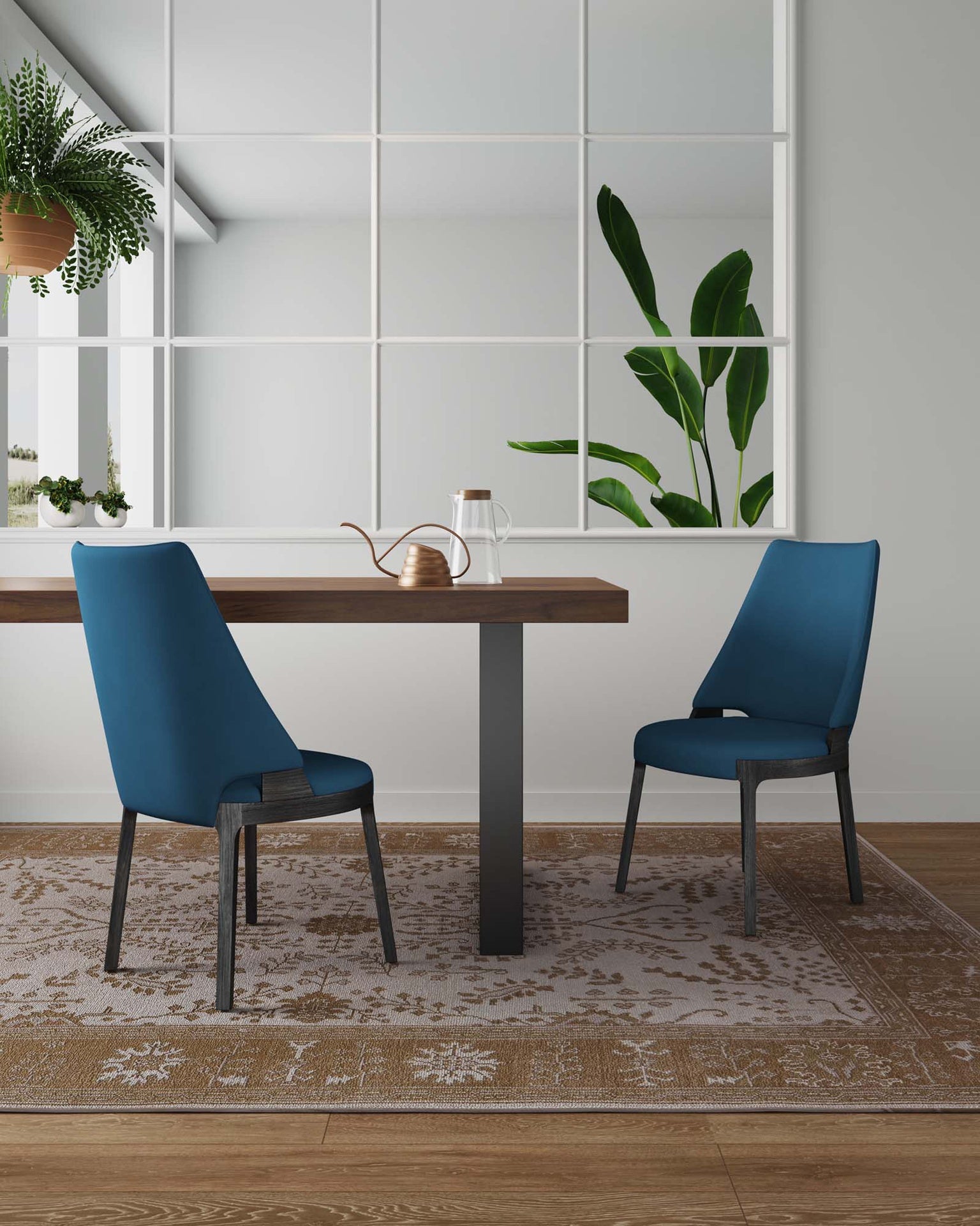 Dining Chair - Set of 2 in Blue
