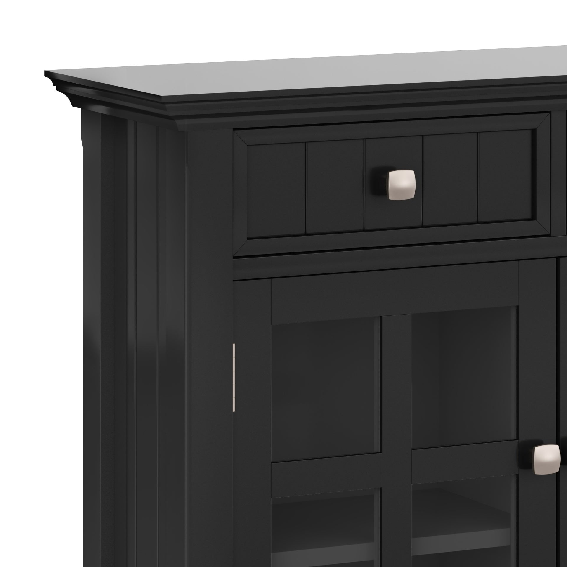Acadian - Entryway Storage Cabinet - Black