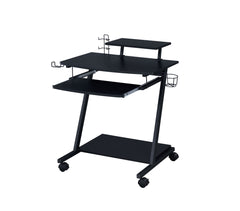 Ordrees Black Finish Gaming Desk
