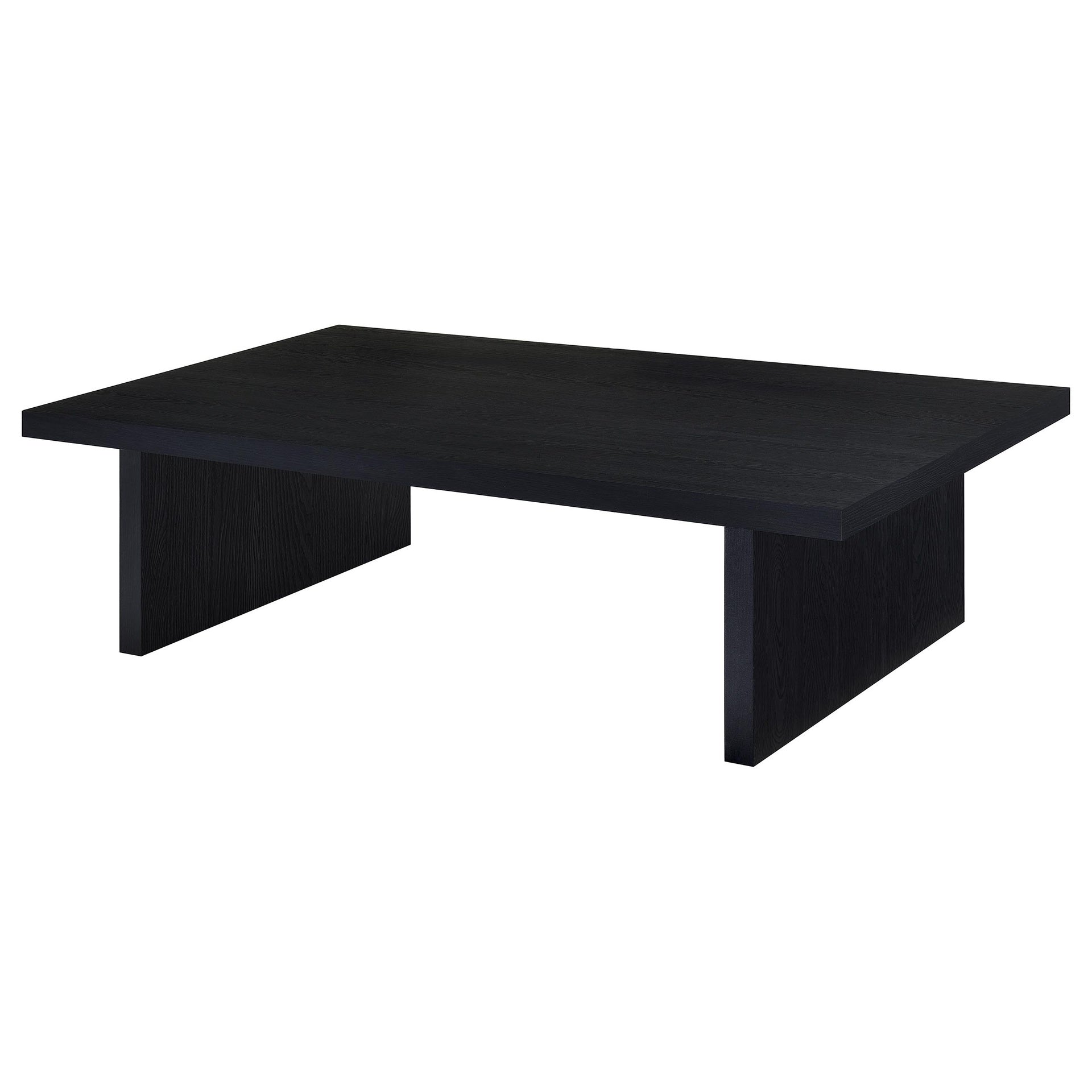 Caroline Black 2-piece Rectangular Coffee and End Table Set