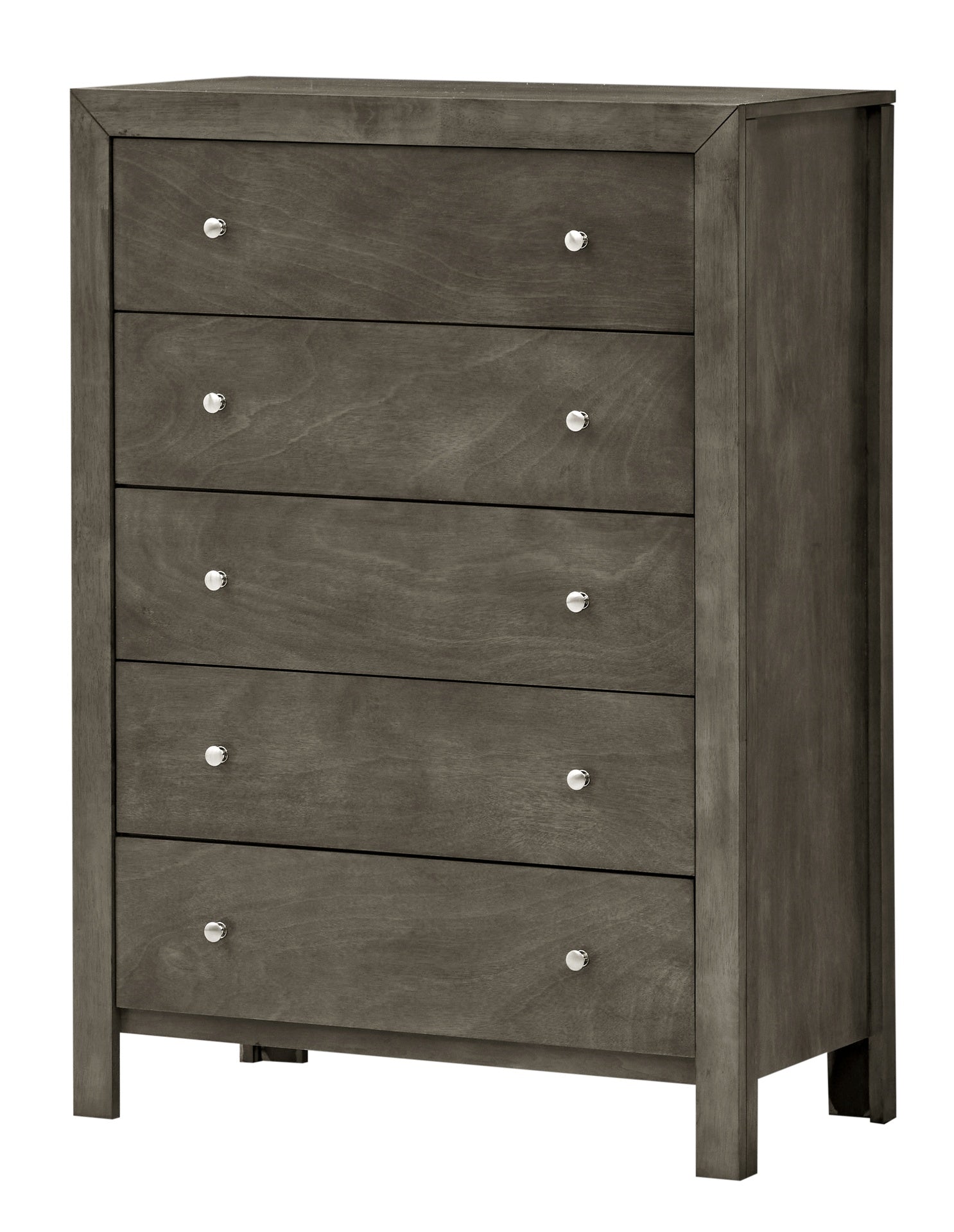 Elegant Transitional Storage Chest In Gray