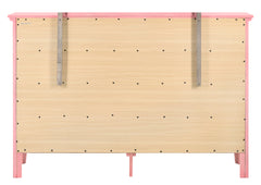 Charming Pink Casual Dresser