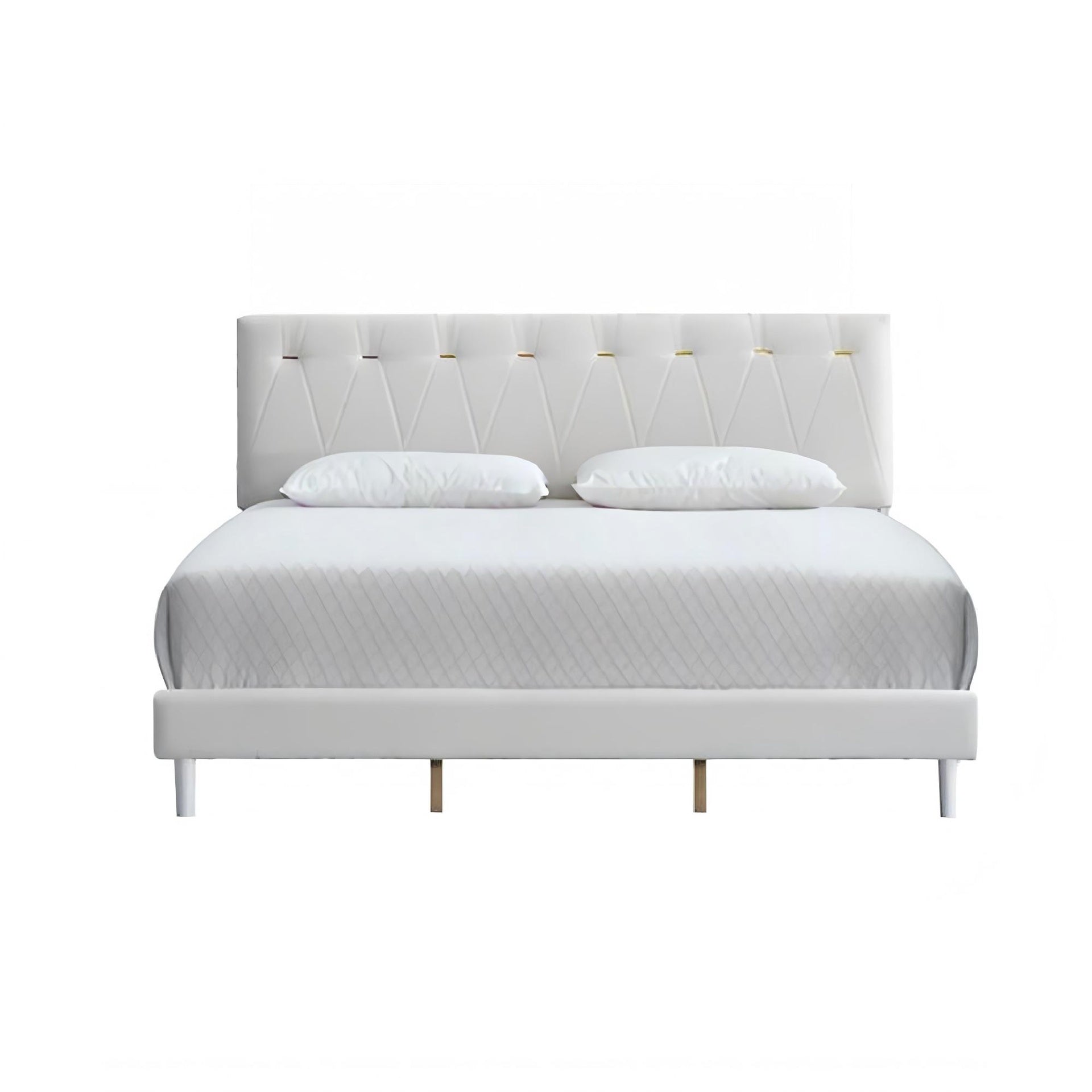 Sinclair G001608-QB-UP Queen Bed  WHEAT( Mattress Not Included)
