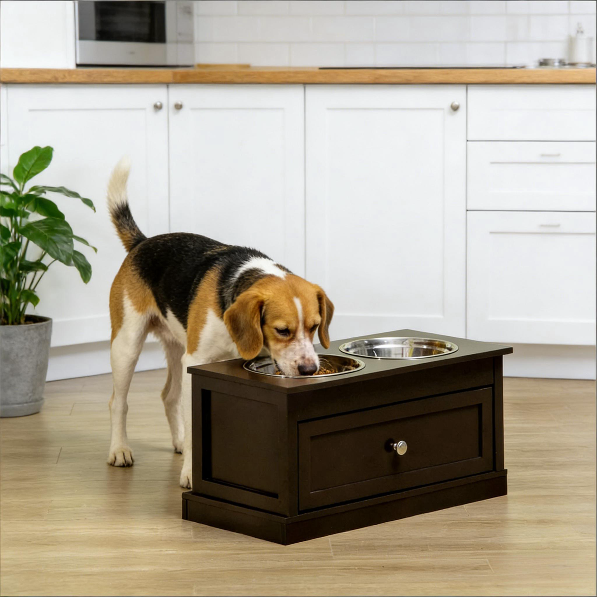 Pet Food Bowl Dog Feeding Station,Large Elevated Dog Bowls