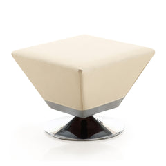 Accent Ottoman in Tan