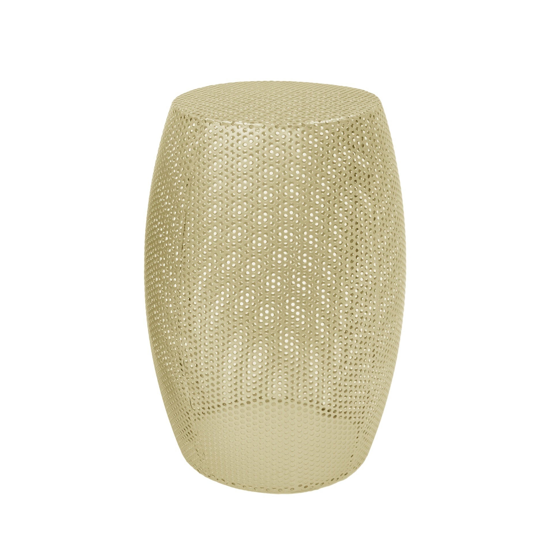 Round Metal Hollow Side Table Set