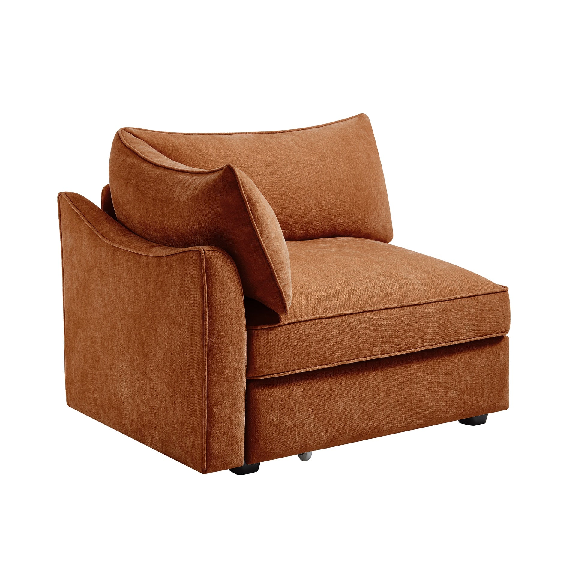 Sofa LSF Velvet-Orange