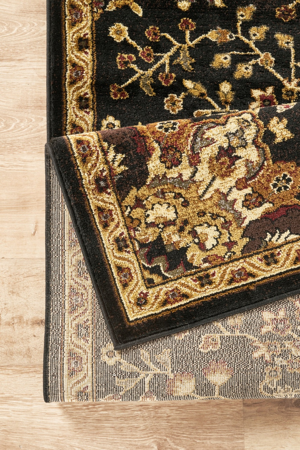 Classic GC_VIN5016 Black 2 ft. 7 in. x 7 ft. 3 in. Area Rug