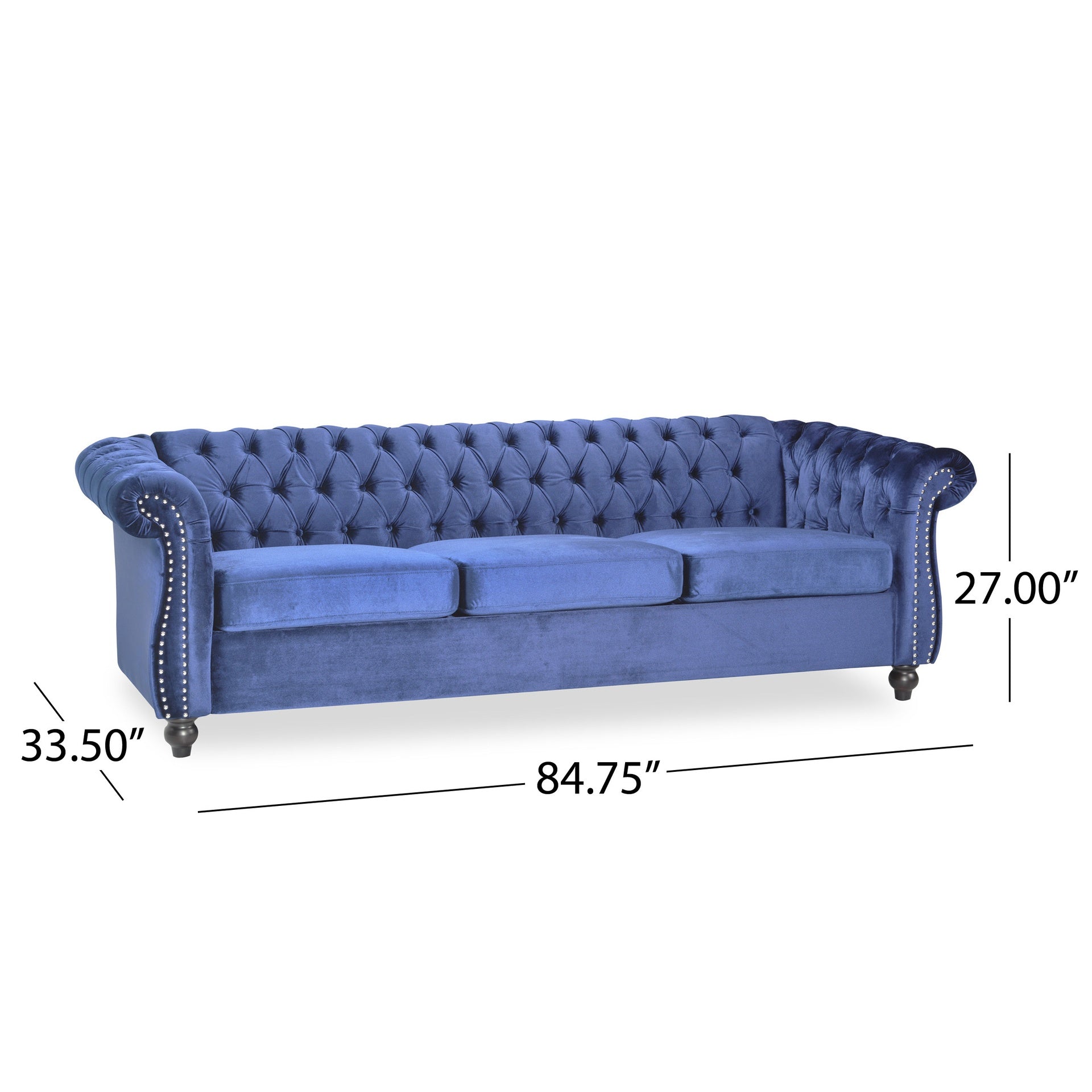 3 Seater Sofa -68014.00MDBLU