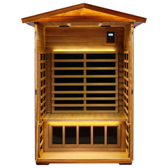 NEW-Two-person far-infrared outdoor sauna