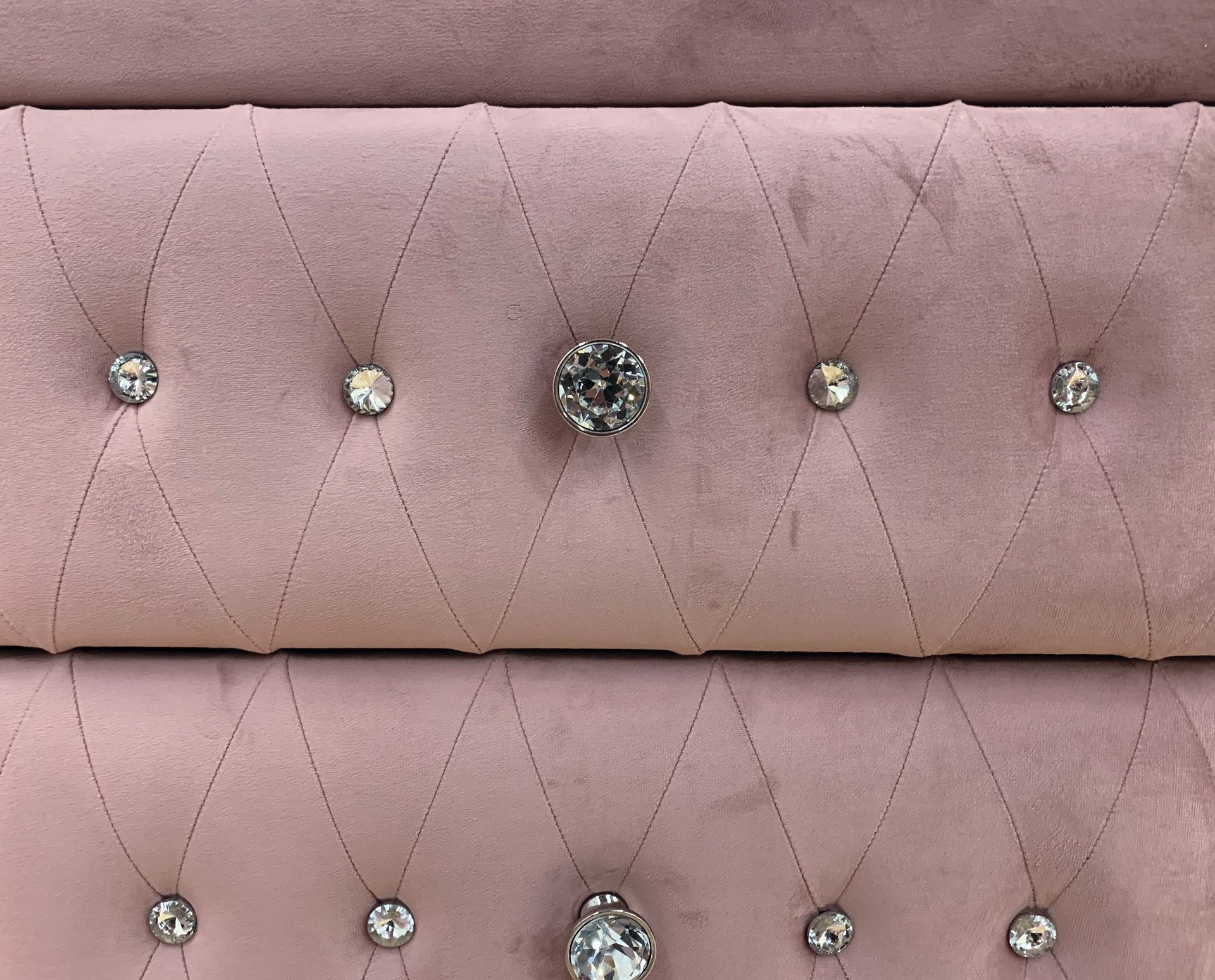 Reggie Pink Fabric Chest