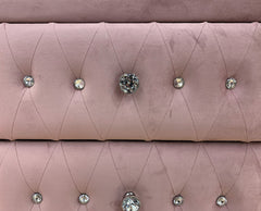 Reggie Pink Fabric Chest