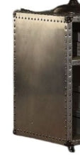 Brancaster Aluminum Nightstand W/USB