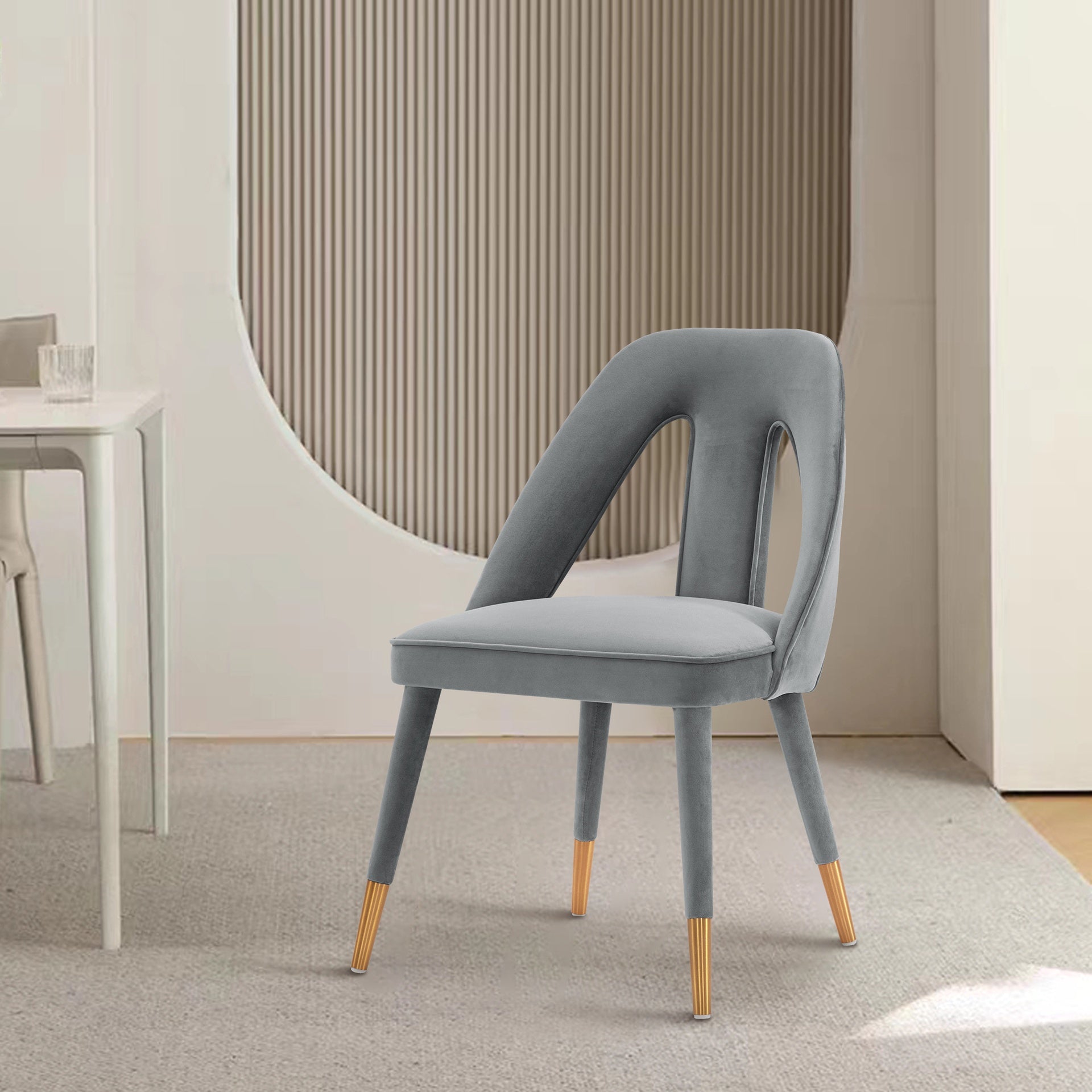Dining Chair in Gray