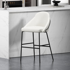 Barstool in White and Black