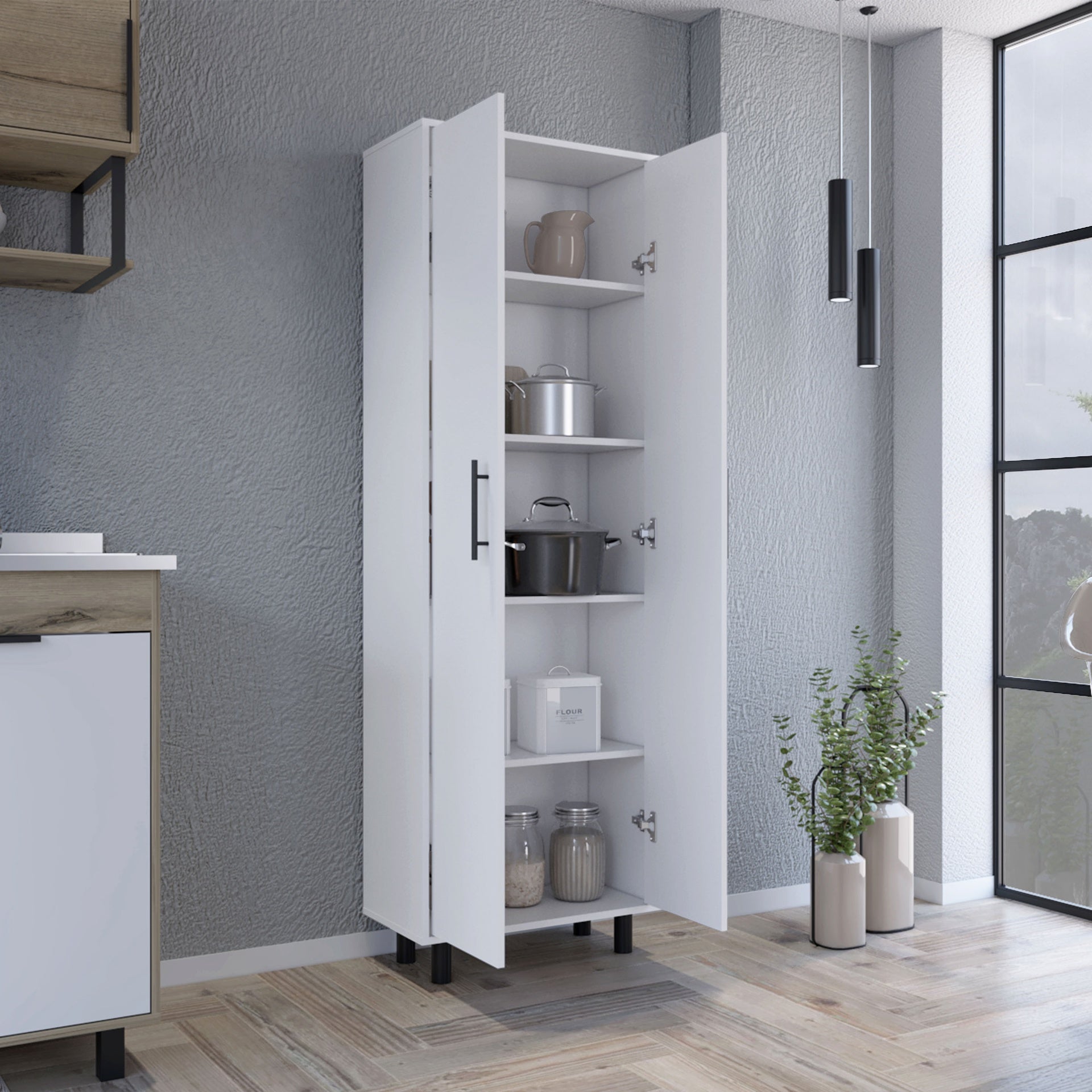 Napoles Multistorage Pantry Cabinet