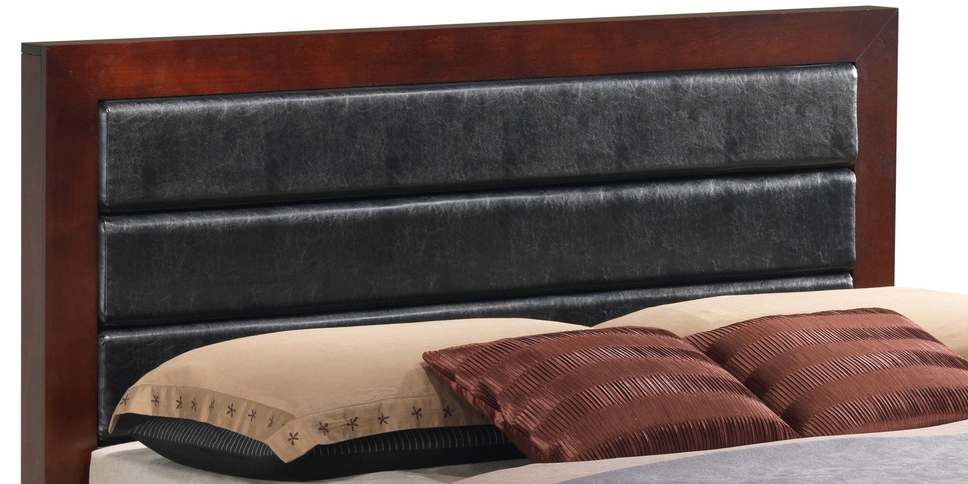 Elegant Transitional Queen Bed In Cherry