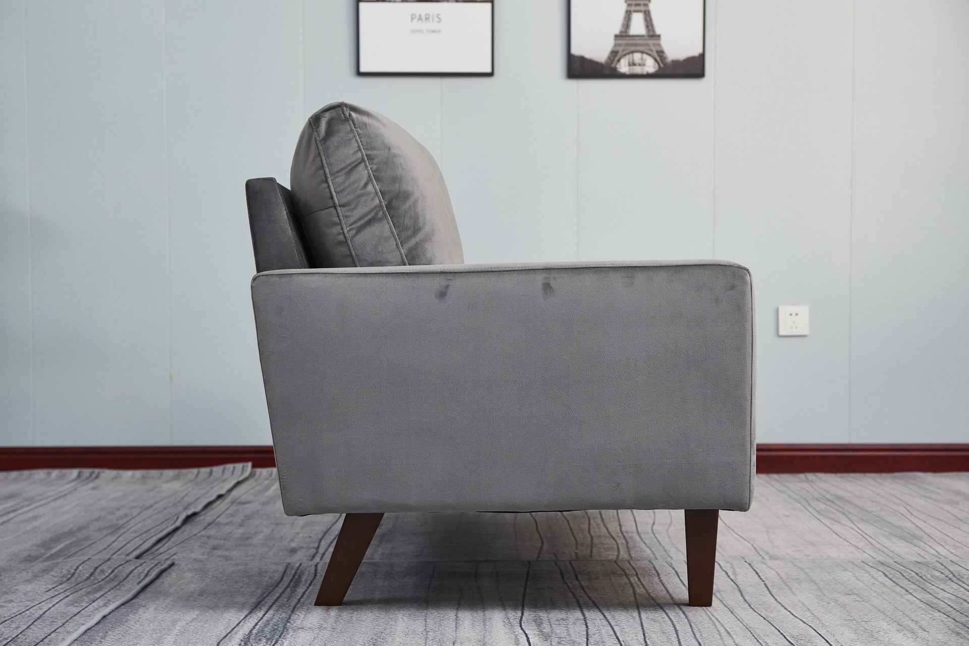 LOVESEAT,GREY