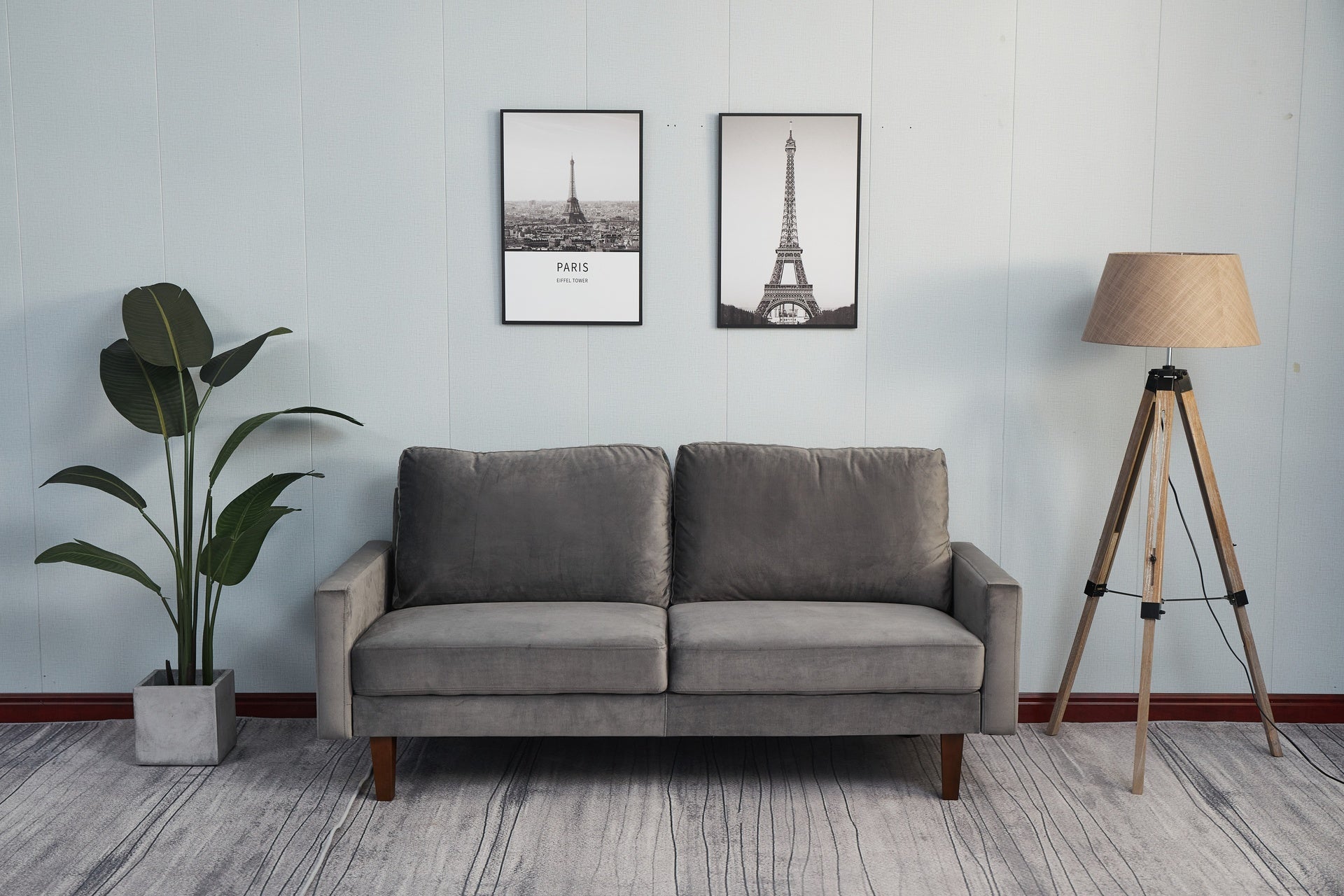 LOVESEAT,GREY
