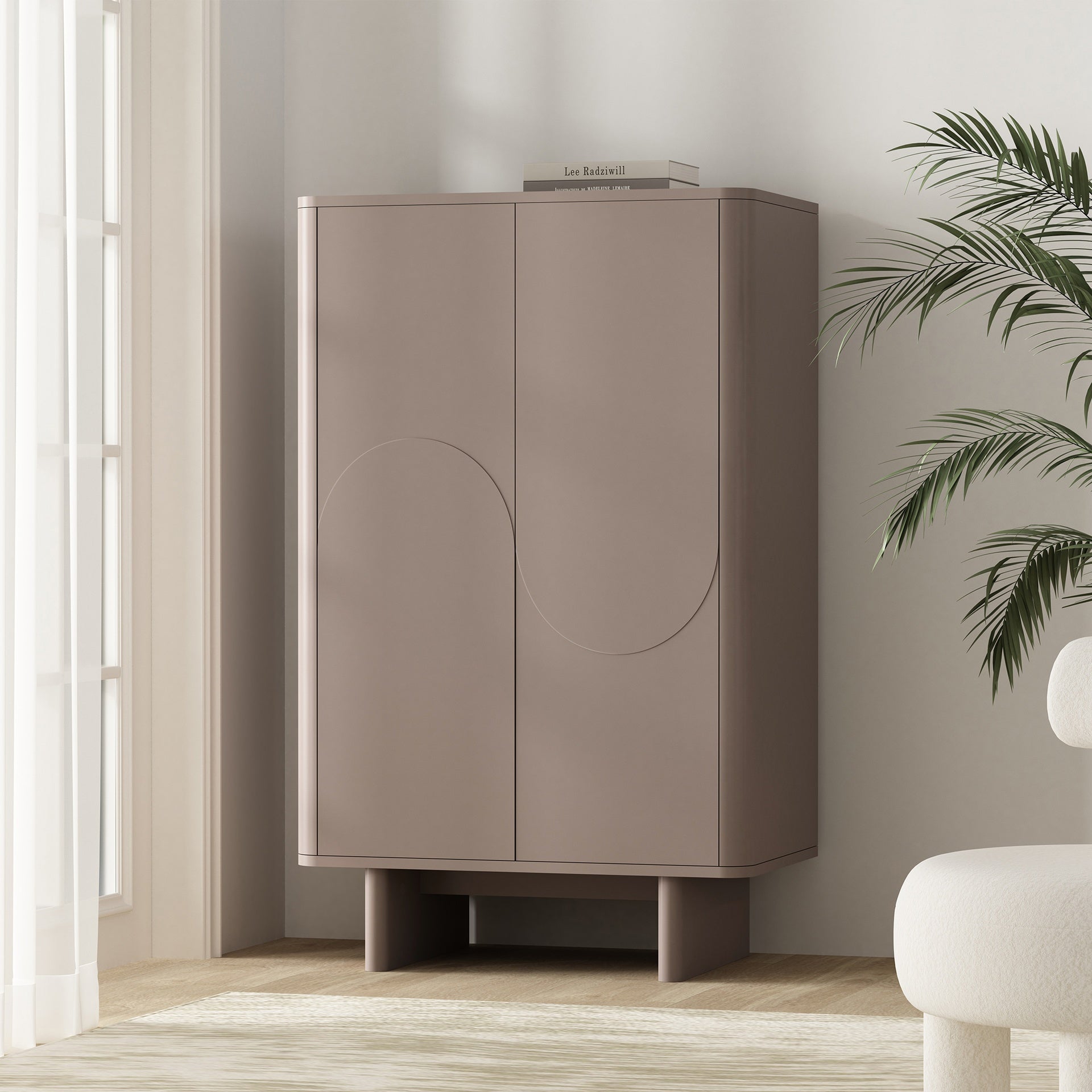 Accent Cabinet in Mocha