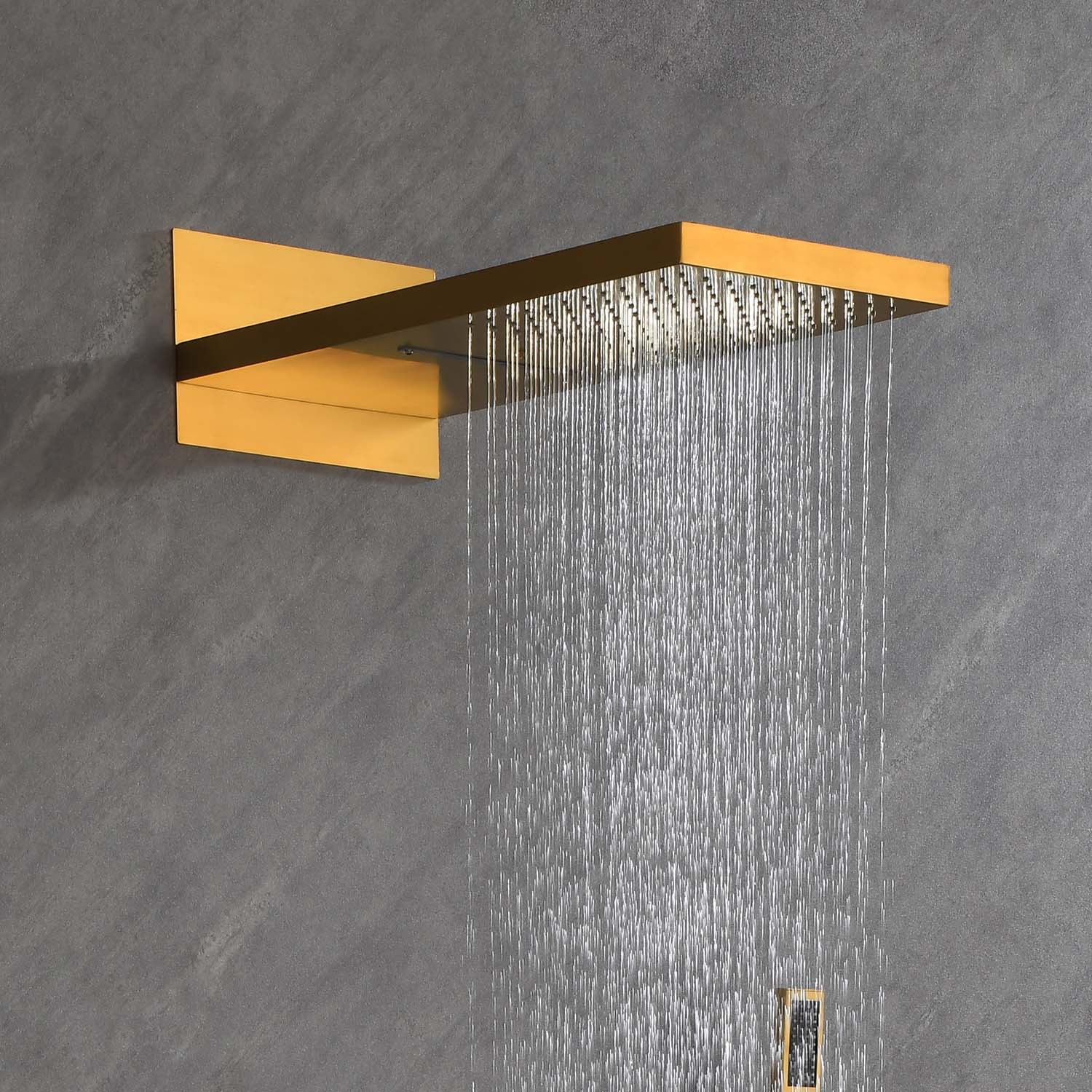Wall Mounted Waterfall Rain Shower System