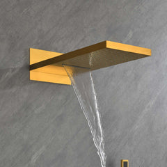 Wall Mounted Waterfall Rain Shower System