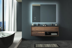 36X28 inch Bathroom Led Classy Vanity Mirror with High Lumen,Dimmable Touch,Wall Switch Control, Anti-Fog ,CRI 90 Adjustable 3000K-4500K-6000K ,IP54 Waterproof Energy saving Vertical & Horizontal