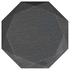 Pringle Grey Octagonal Solid Mango Wood Side Table