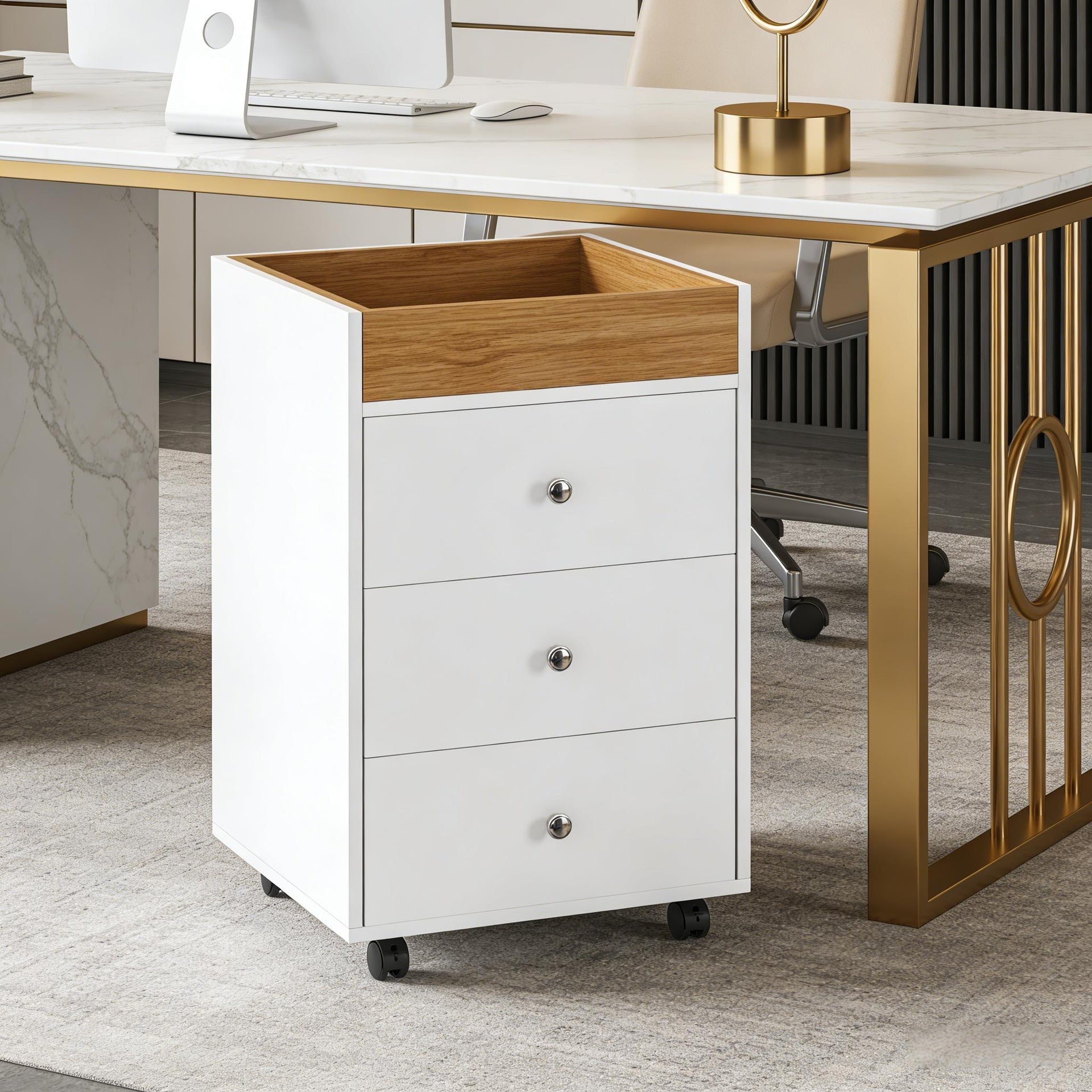 Mobile File Cabinet,Office Storage Cabinet