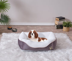 Lina Pet Bed, Anthracite Pet Bed , Small Size 19'' x 13''