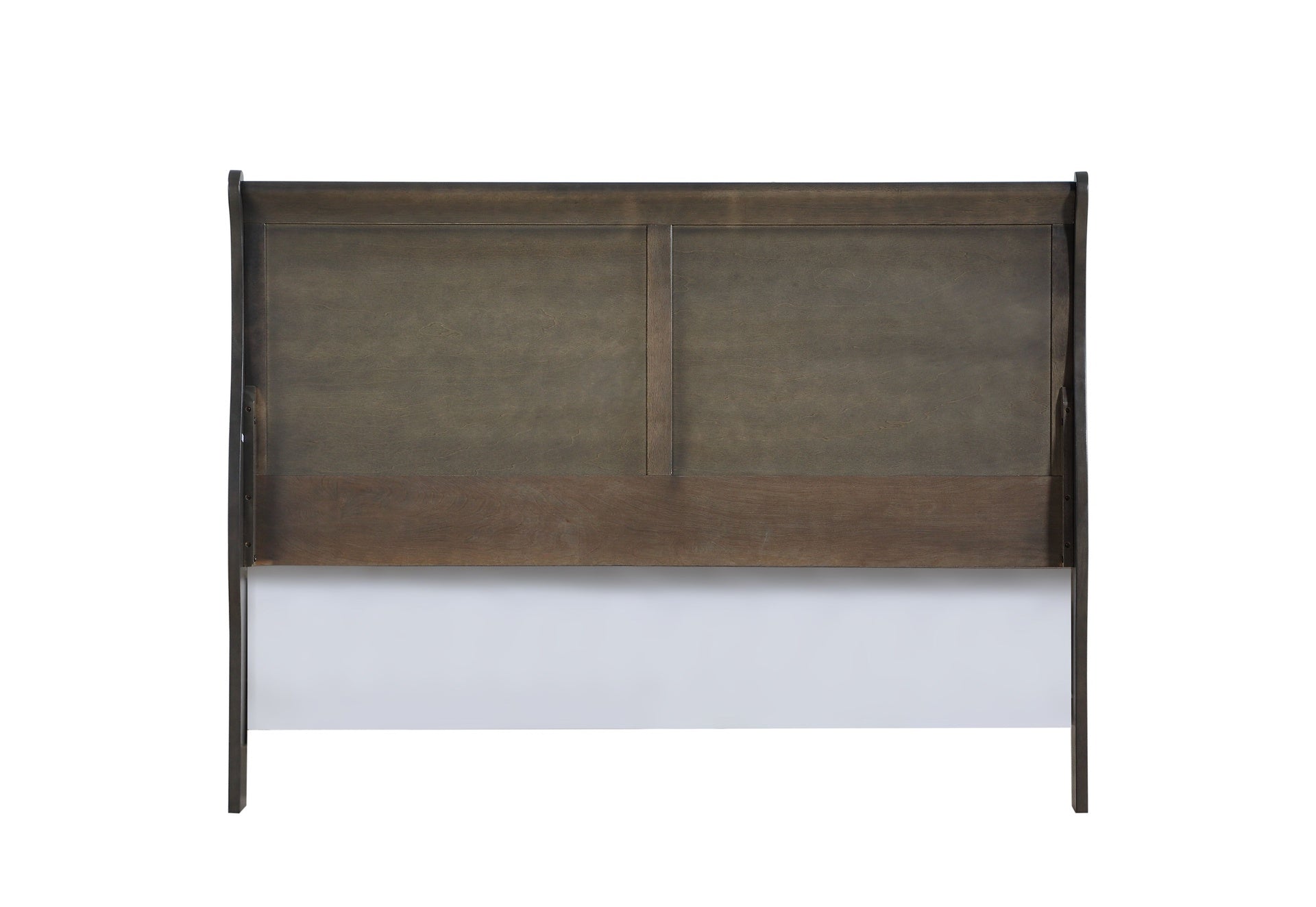 Louis Philippe Dark Gray Finish E. King Bed