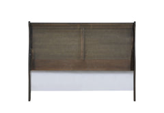 Louis Philippe Dark Gray Finish E. King Bed