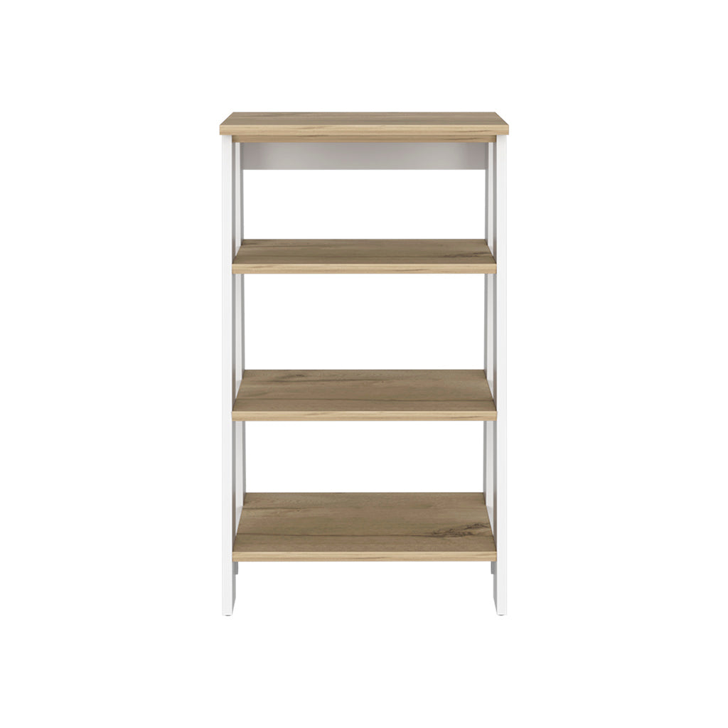 St. Clair Linen Cabinet, Two Interior  Shelves, Two Open Shelves, Single Door