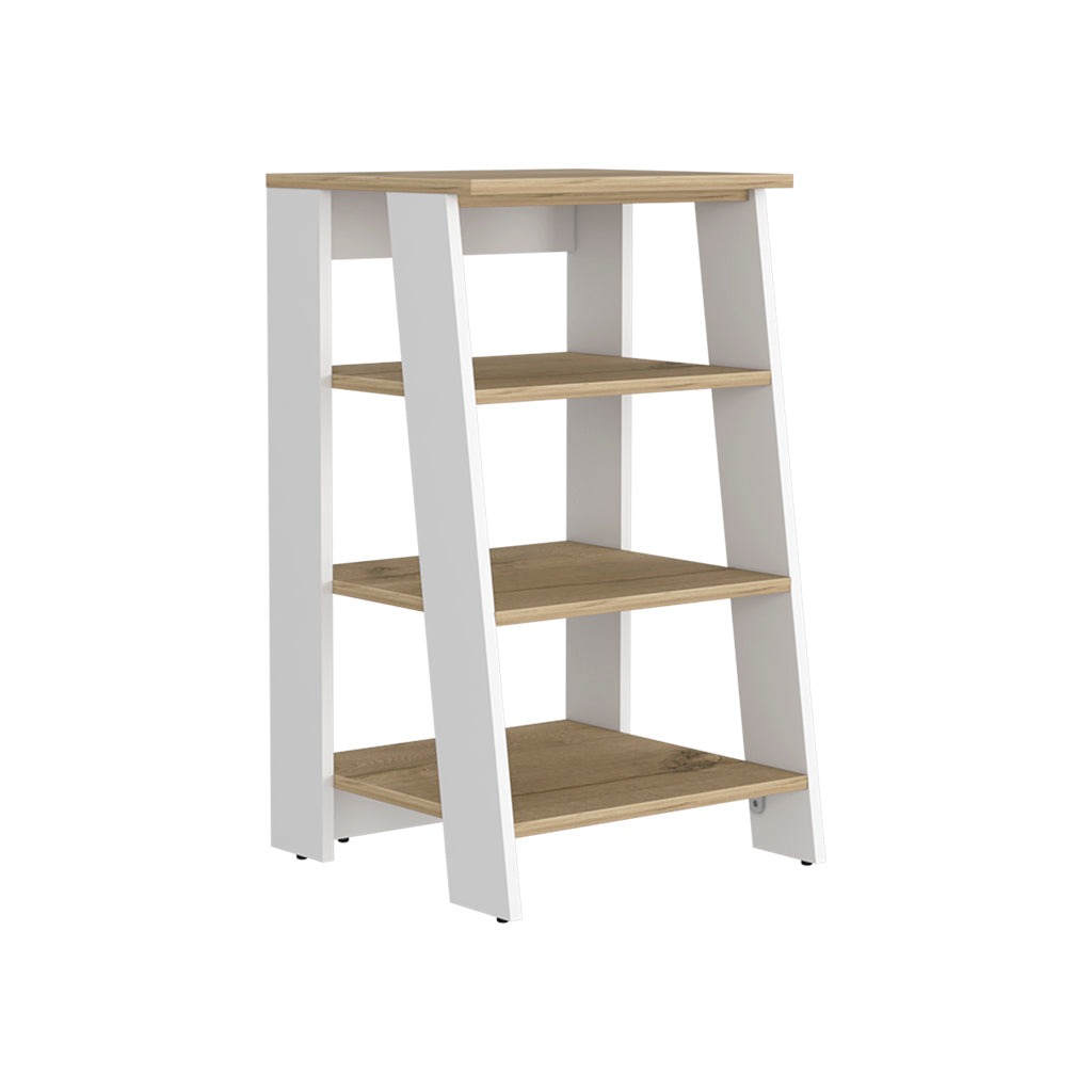 St. Clair Linen Cabinet, Two Interior  Shelves, Two Open Shelves, Single Door