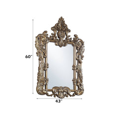 Constantine Brown & Gold Finish Mirror (Mirror Only)