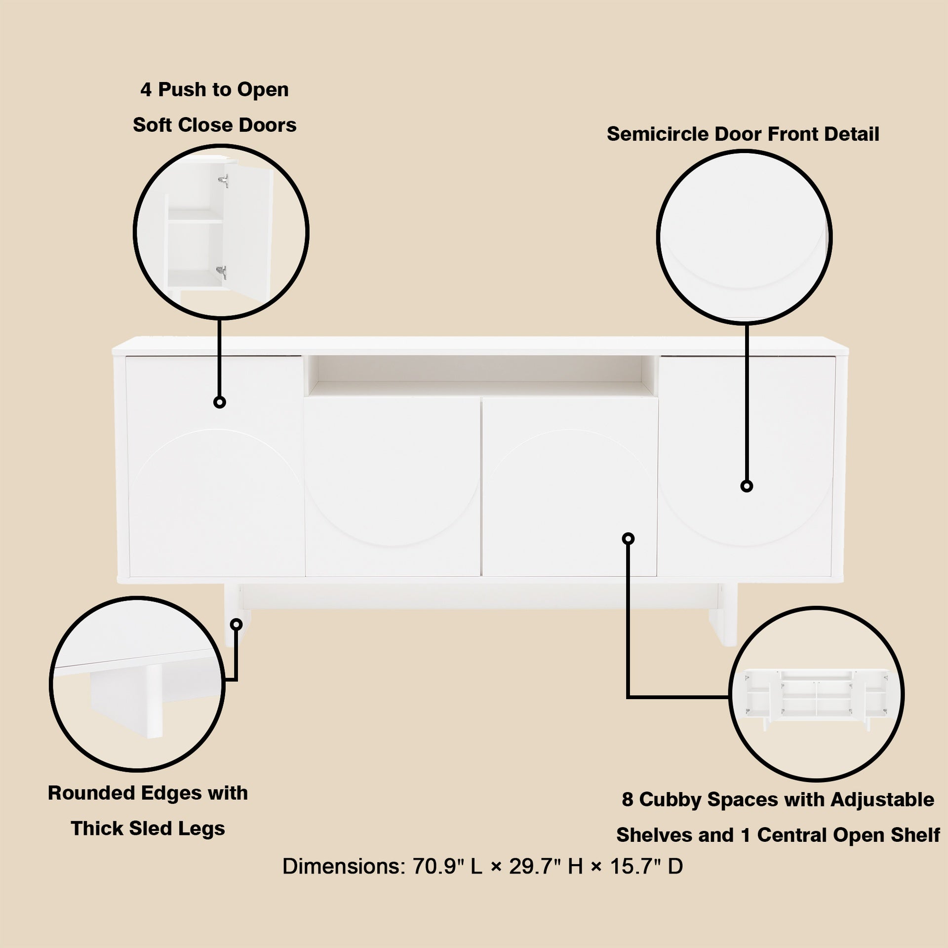 Sideboard in White