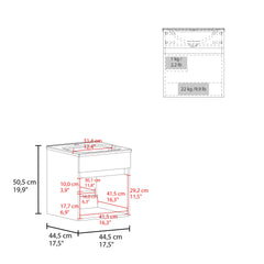 Primavera 18" Wide Floating Bathroom Vanity, With One Cabinet And Two Shelves, Black