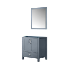 Dark Grey Bath Vanity 30 in. W x 22 in. D, and 28 in. Mirror