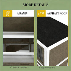 Pet House,Wooden Small Animal Cage