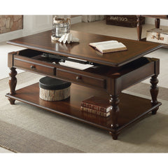 Walnut Coffee Table with Lift Top
