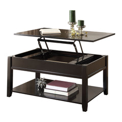 Black Coffee Table with Lift Top