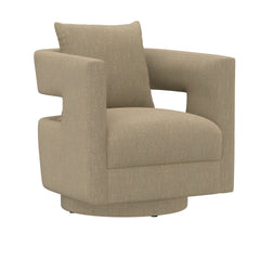 Tan Swivel Chair