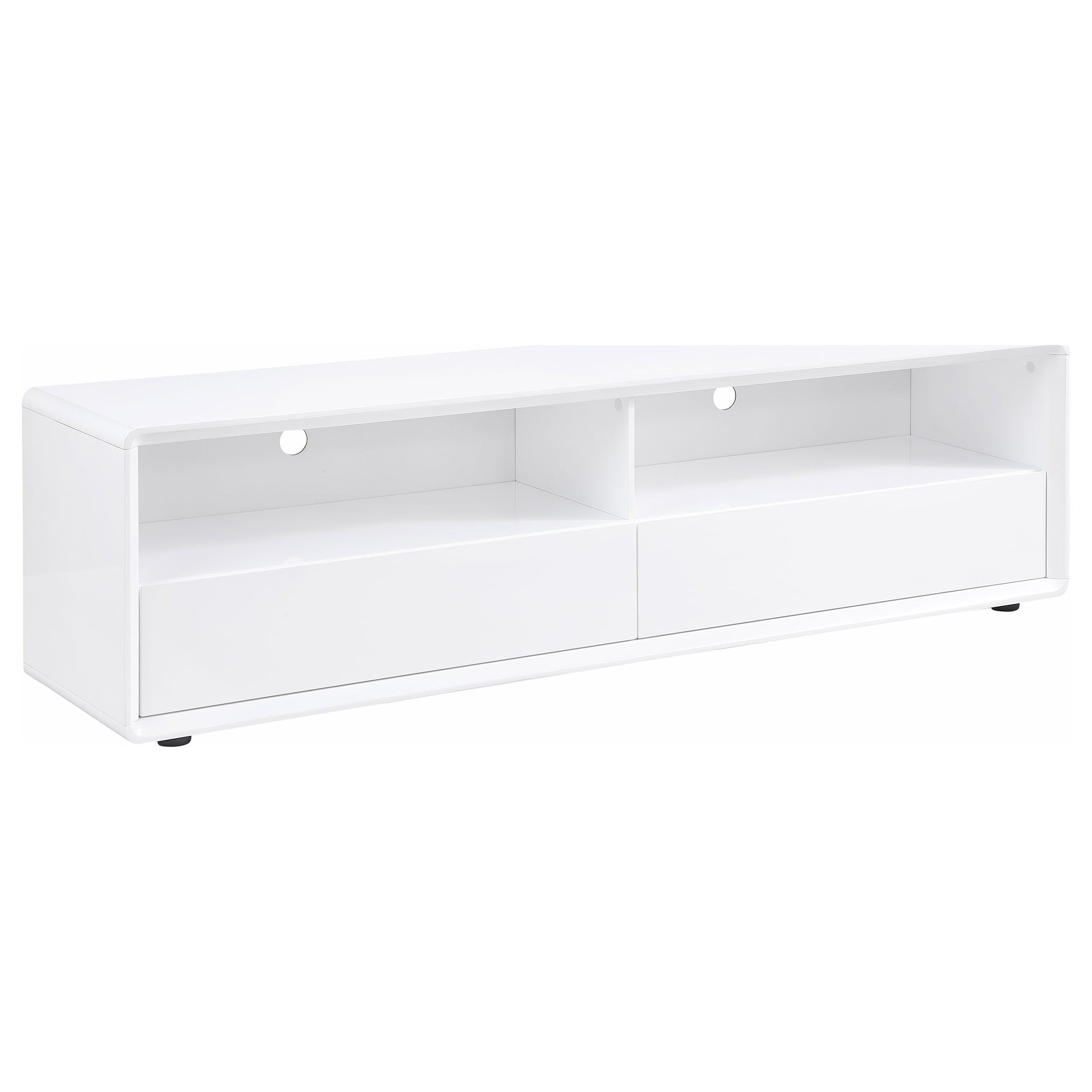 Cordova White 2-drawer TV Stand
