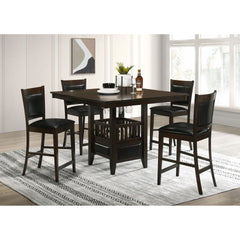 Finley Espresso 5-piece Dining Set