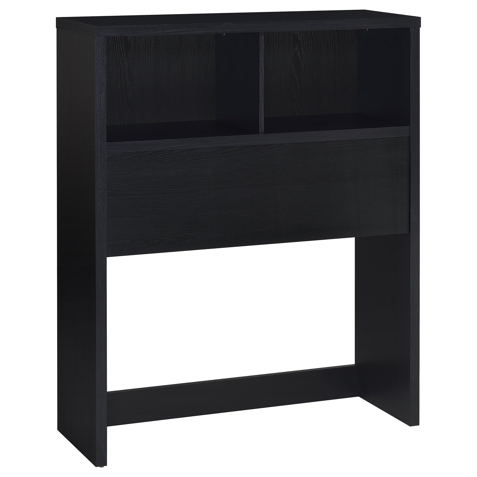 Geary Black 3-piece Twin Bedroom Set with Bookcase Headboard