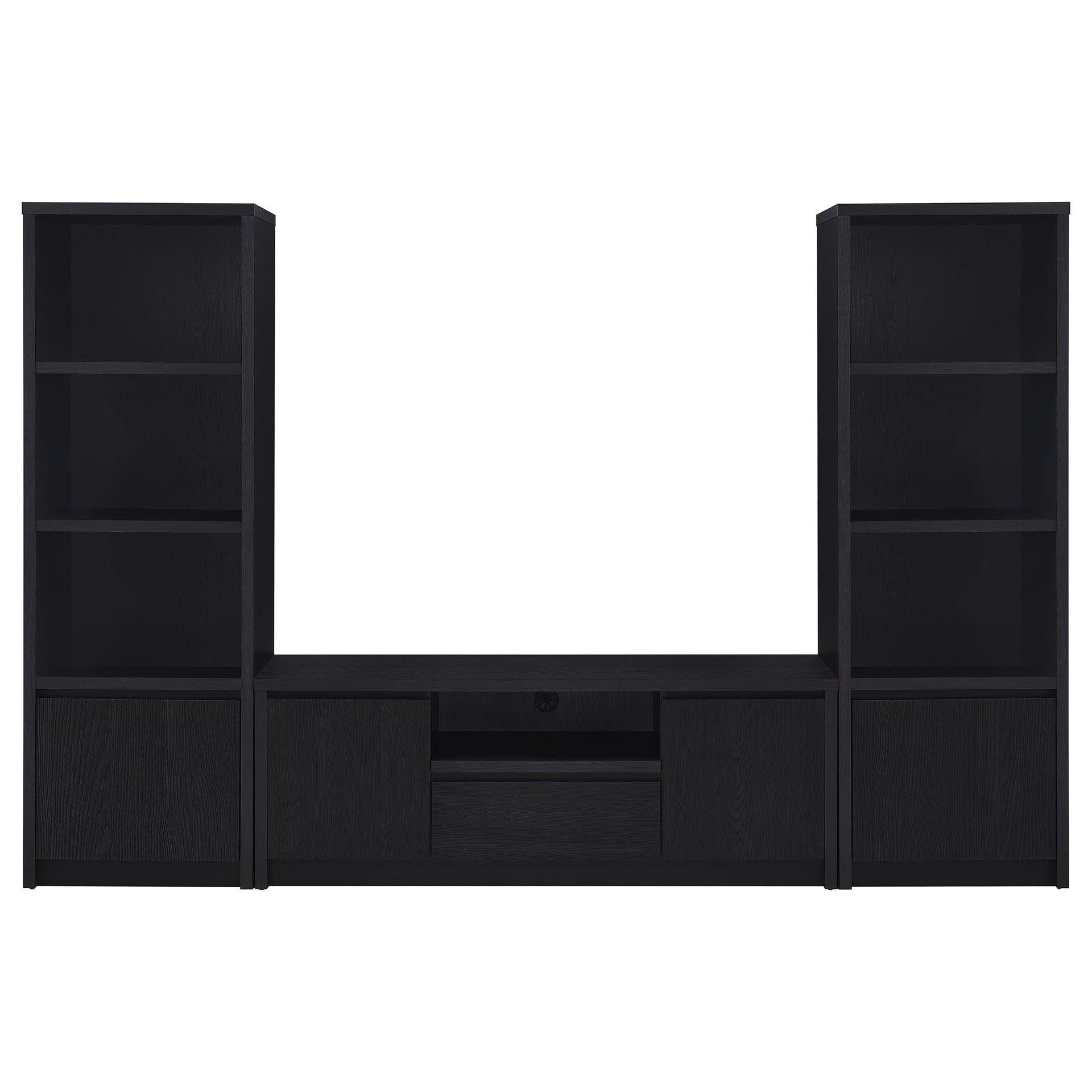 Sloat Black 3-piece Entertainment Center